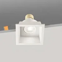 Isyluce Simplie square recessed spotlight GU10