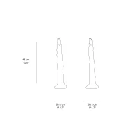 Meritalia Candelabre table lamp