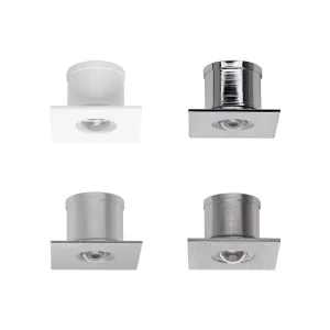 iLed NITUM-Q 2 Recessed Spotlight LED 1W 3000K 113lm 30° Square White