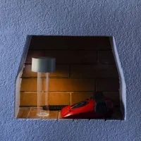 Foscarini Fleur lampada a batteria da tavolo portabile