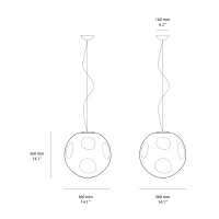 Foscarini Hoba suspension lamp