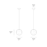 Foscarini Hoba suspension lamp