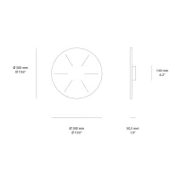 Foscarini Rosone tondo multiplo
