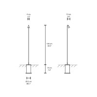 Vibia Brisa single floor lamp Vibia Brisa single floor lamp