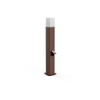 Lampo outdoor Bollard Tricolor with schuko socket Lampo outdoor Bollard Tricolor with schuko socket