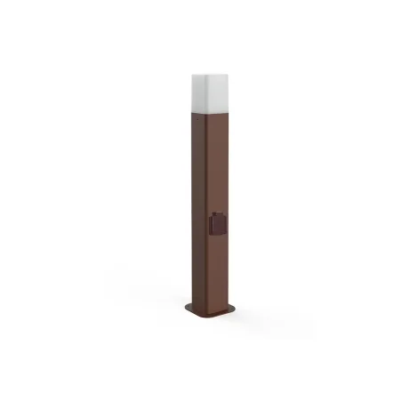Lampo outdoor Bollard Tricolor with schuko socket