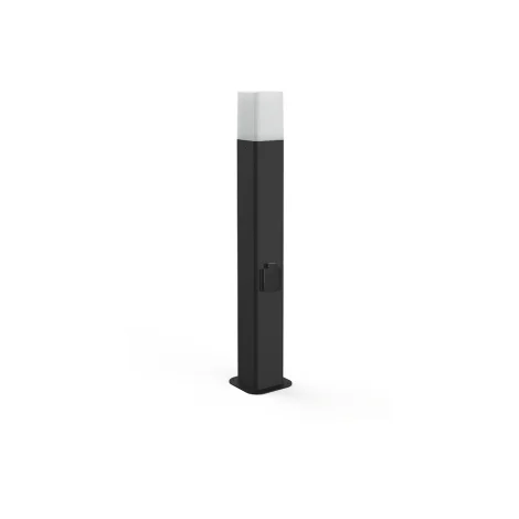 Lampo outdoor Bollard Tricolor with schuko socket