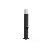 Lampo outdoor Bollard Tricolor with schuko socket
