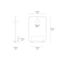 Estiluz Cupolina wall lamp