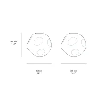 Foscarini Hoba lampada da soffitto