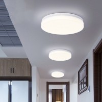Lampo Wall or Ceiling Lamp 14W Ø26 White Color In Polycarbonate
