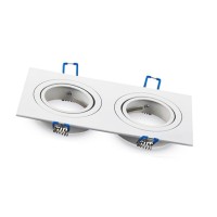 MOLVENO LIGHTING Babel Doppio Faretto Incasso Orientabile Per