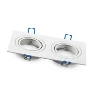MOLVENO LIGHTING Babel Doppio Faretto Incasso Orientabile Per