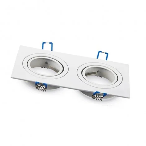 MOLVENO LIGHTING Babel Doppio Faretto Incasso Orientabile Per