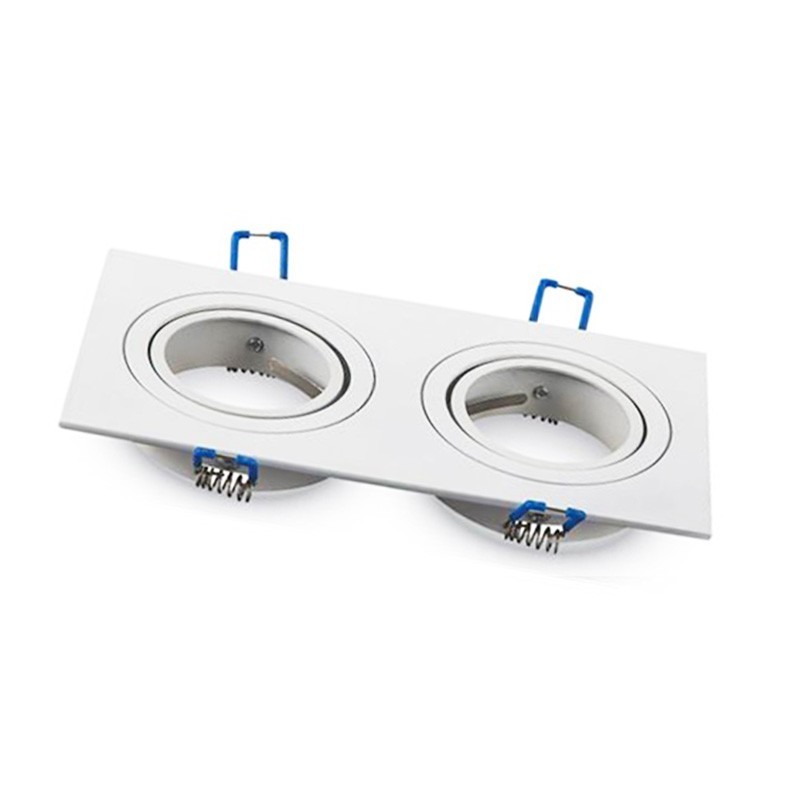 MOLVENO LIGHTING Babel Doppio Faretto Incasso Orientabile Per