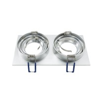 MOLVENO LIGHTING Babel Doppio Faretto Incasso Orientabile Per