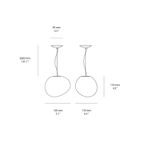 Foscarini Gregg lampada a sospensione