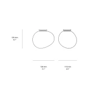 Foscarini Gregg ceiling and wall lamp