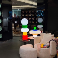 Fontana Arte Regina led glass Table Lamp
