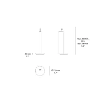 Martinelli Luce Metrica lampada da tavolo