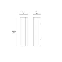 Astro Lighting Hashira 300 bi-emission wall lamp