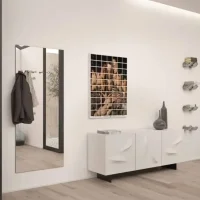 Minotti Chiodo Fisso specchio appendiabiti Minotti Chiodo Fisso specchio appendiabiti