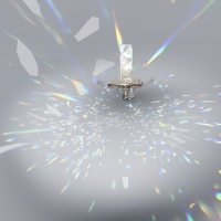 Cristallo da incasso per fibra ottica