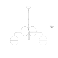 Penta Elisabeth suspension lamp