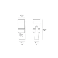 Artemide Minispot outdoor spotlight