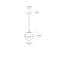 Lumina Aether lampada a sospensione
