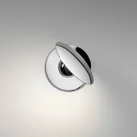 Flos Wall System Back 2 LED Adjustable Wall Lamp Chrome By