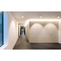 EXENIA Square Trim Per LED111 Faretto Incasso Quadrato Bianco