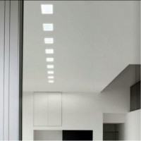 EXENIA Square Trim Per LED111 Faretto Incasso Quadrato Bianco