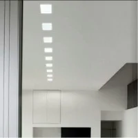 EXENIA Square Trim Per LED111 Faretto Incasso Quadrato Bianco