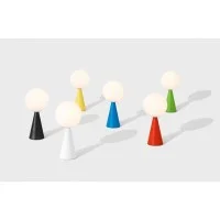 Fontana Arte Bilia Mini Table Lamp With Diffused Light By Gio