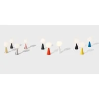 Fontana Arte Bilia Mini Table Lamp With Diffused Light By Gio