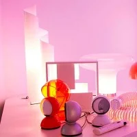 Artemide Mezzachimera Lampada Da Tavolo Classica in Metacrilato