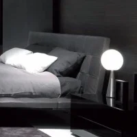Fontana Arte Bilia LED 9W Table Lamp With Diffused Light By Gio