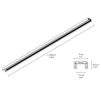 Flos ZERO TRACK PRO profilo a superficie 24V Flos ZERO TRACK PRO profilo a superficie 24V