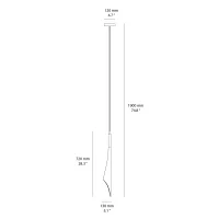 Terzani Calle suspension lamp
