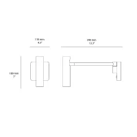 Astro Lighting Leda Swing Arm wall lamp