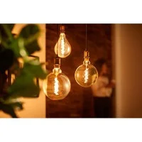 Lampadina LED Spiral XL G200 Amber Gold E27 5W 2200K 250lm