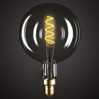 Lampadina LED Spiral XL G200 Smoky Grey E27 5W 2200K 250lm
