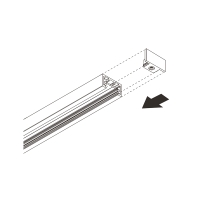 Flos Zero Track Pro tappo di chiusura