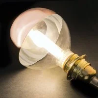 LED Lamp Globe D.125 Copper Rose Half Sphere E27 8W 2700K 806lm