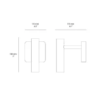 Astro Lighting Leda Single wall lamp