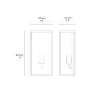 Astro Lighting Messina 200 lampada da parete