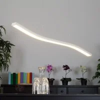 Fontana Arte Serpentine LED 23W Lampada Bianca a Sospensione A