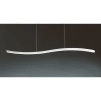 Fontana Arte Serpentine LED 23W Lampada Bianca a Sospensione A