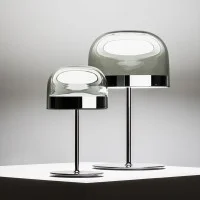 Fontana Arte Equatore LED Glass Table Lamp By Gabriele and